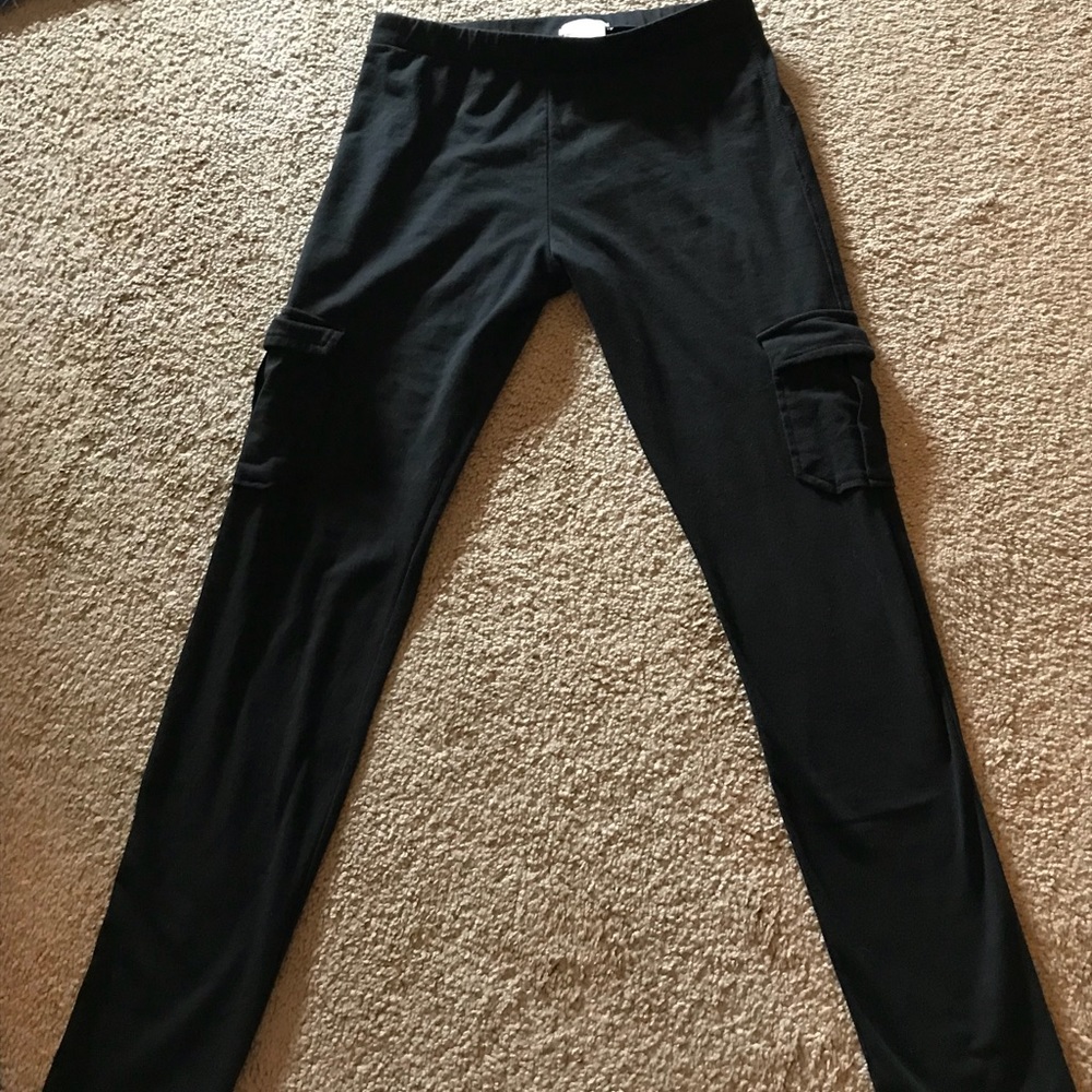 Unique cargo leggings